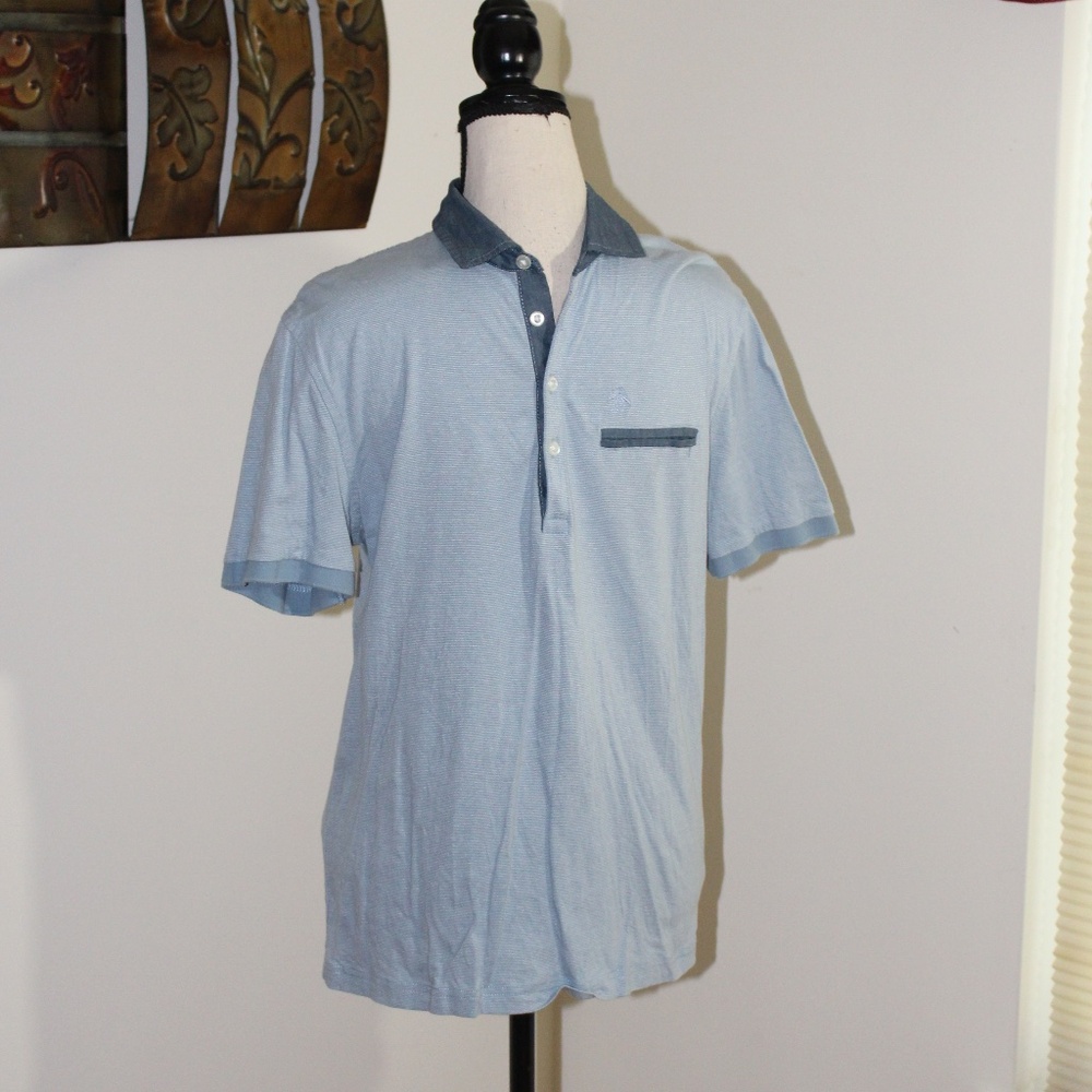 Original Penguin, Heritage Slim Fit short sleeve shirt....